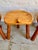 Tan Primitive Style Tripod Stools, 1960s, Set of 4 For Sale - Image 8 of 18