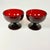 1920s Antique Art Deco Boho Chic Hollywood Regency Ruby Red Champagne Coupes - Set of 9 For Sale - Image 12 of 12