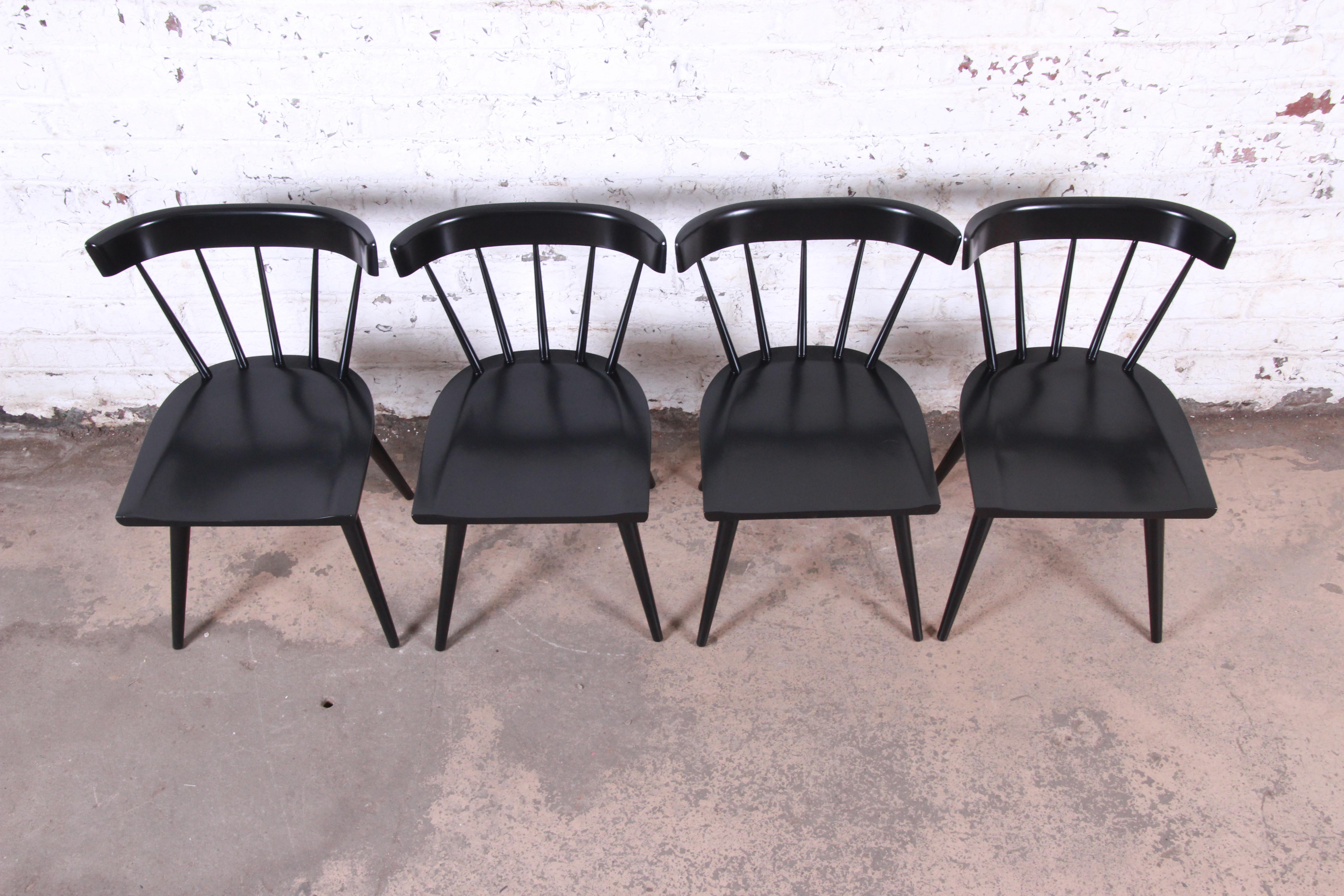 Paul McCobb Planner Group Mid-Century Modern Black Lacquered