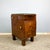 Art Deco Bedside Tables in Burl Wood with Glass Top, 1930s, Set of 2 For Sale - Image 15 of 18