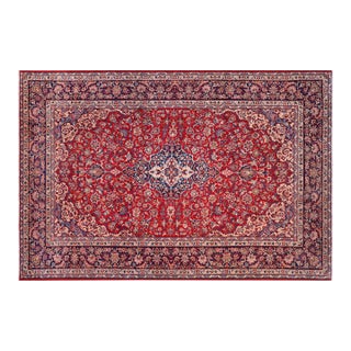 1960s 9'3" X 13'8" Hand-Knotted Wool Area Rug - Traditional Medallion For Sale