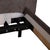 Vintage Grey Fabric Bed For Sale - Image 6 of 12