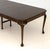 Wood Queen Anne Style Vintage Mahogany Extending Dining Table For Sale - Image 7 of 8