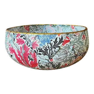 William Morris "Compton" Pattern Salad/Pasta/Serving Bowl or Decorative For Sale