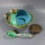 Minton Majolica Chestnut Server With Spoon For Sale - Image 4 of 15