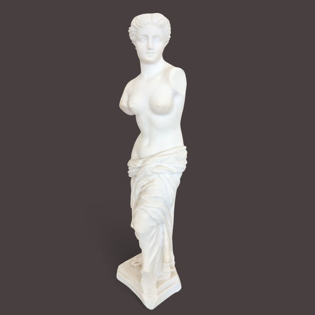 Neoclassical Vintage Aphrodite Venus De Milo Greek Sculpture For Sale - Image 3 of 13