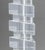 Transparent Karl Springer Style Triangular Clear Acrylic Lamp For Sale - Image 8 of 10
