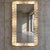 Mirror with crystal glass decorated frame / 1960s / back light Height 95 Width 60 Depth 5 cm