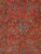 Vintage 1920s Red Sarouk Rug 8'6 X 11'3 For Sale - Image 4 of 4