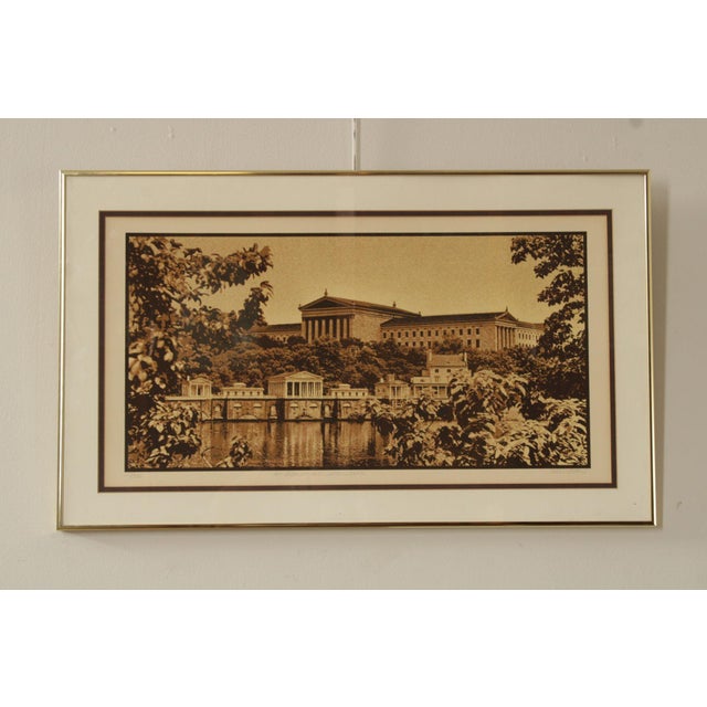 Quality Custom Framed Limited Edition Photo Print of The Philadelphia Art Museum, Signed and Numbered 213/500