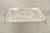 Antique English Victorian Rectangular Silver Plated Platter Bar Tray on Paw Feet. Circa Early 20th Century. Measurements:...
