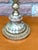 Vintage Brass and Onyx Glass Shade Table Lamp, 1960s For Sale - Image 4 of 12