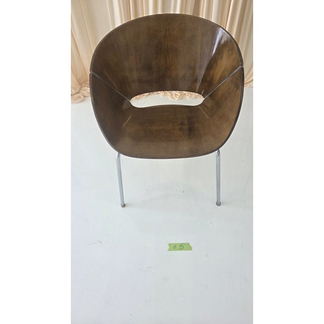Mid-Century Modern Late 20th Century Lipse Vintage Wolfgang Mezer Designed Chairs (6) For Sale - Image 3 of 13