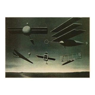 1972 After Rene Magritte "The Black Flag", First Edition Lithograph For Sale