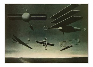 1972 After Rene Magritte "The Black Flag", First Edition Lithograph