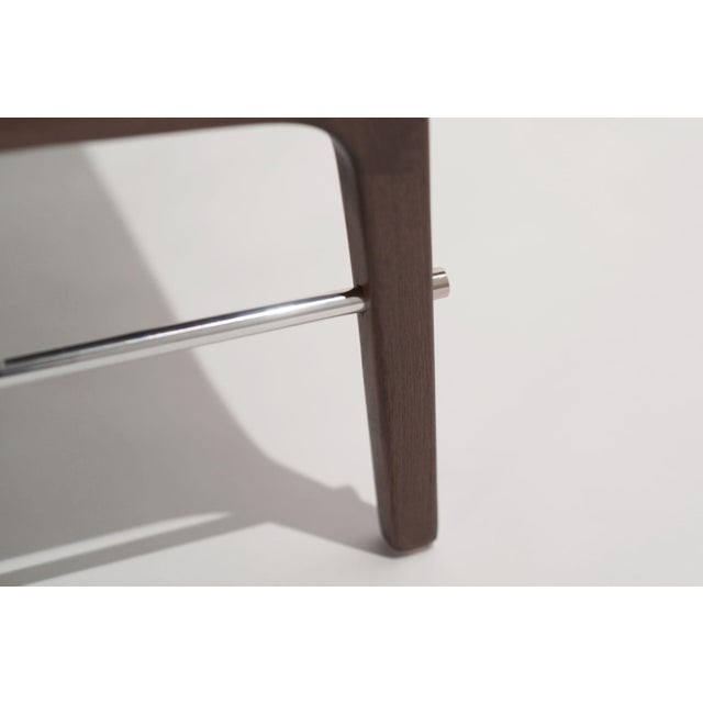 Linear Daybed in Dark Walnut Series 84 by Stamford Modern For Sale - Image 10 of 18