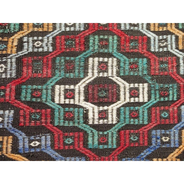 1960s 1960's Handmade Kilim Rug - 58" X 100" For Sale - Image 5 of 12