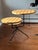 1950’s Atomic Era Large Spider Frame 3 Tier Coffee / Cocktail Table. Top Tier Measuring 24” Across For Sale - Image 10 of 12
