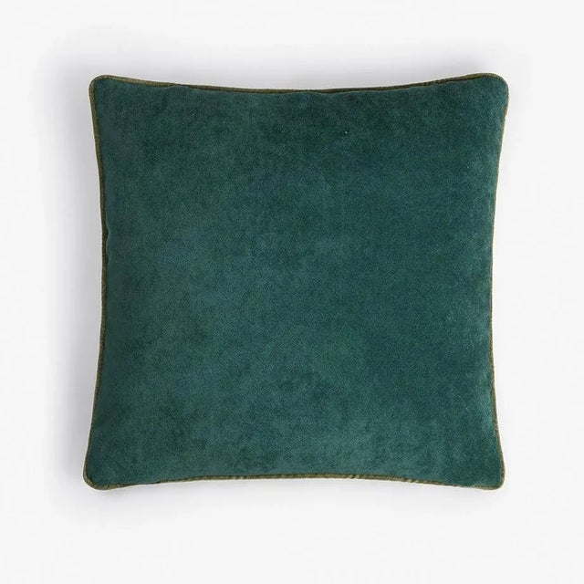 Contemporary Happy Frame in Green and Light Green from Lo Decor For Sale - Image 3 of 3