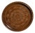 1970s France Brown Wood Plate For Sale