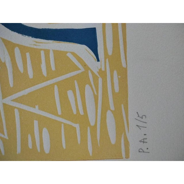 Domingo Millan, Composition, 1990, Engraving For Sale - Image 6 of 7