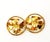 Chanel Chanel Vintage Gold Plated Windmill Pearl Clip on Earrings, A Pair For Sale - Image 4 of 4