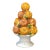 Mid-Century Italian Majolica Orange Topiary Centerpiece For Sale