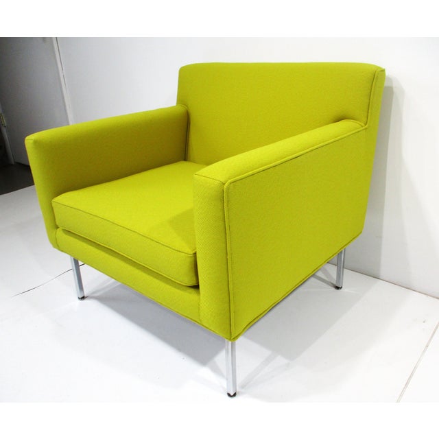 Mid-Century Modern Janet Rosenblum Mid Century Lounge Cube Chair in the Style of George Nelson For Sale - Image 3 of 10