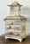 Metal Vintage Distressed Chinoiserie Metal Birdcage For Sale - Image 7 of 12