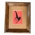 1950’s Marino Marini “Black Horse on Red Ground” Print For Sale
