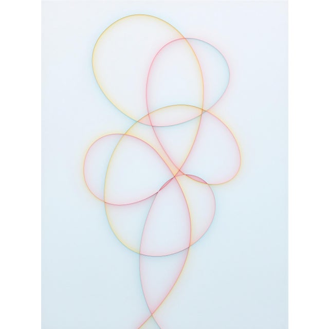 Contemporary Abstract Cast Acrylic and Spray Paint "Mother" by Tom Henderson For Sale - Image 4 of 8