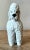 Ceramic Vintage Regency Glazed Ceramic Poodle For Sale - Image 7 of 7