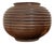 Vintage Brutalist Ceramic Globe Vase, 1960s For Sale