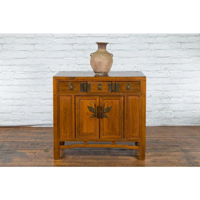 18th Century Chinese Qing Dynasty Terracotta Concentric Line Water Vessel For Sale - Image 11 of 13