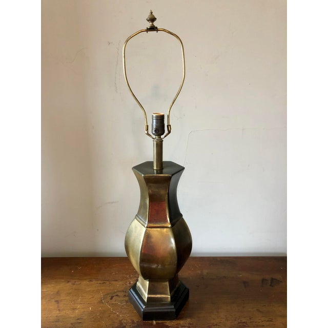 Mid Century Frederick Cooper Brass Ginger Jar Table Lamp Chairish
