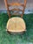 Vintage French Country Ladderback Chairs in Oak and Rush, 1960s, Set of 6 For Sale - Image 6 of 14