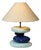 France Pebble Table Lamp by François Chatain, 1980s For Sale