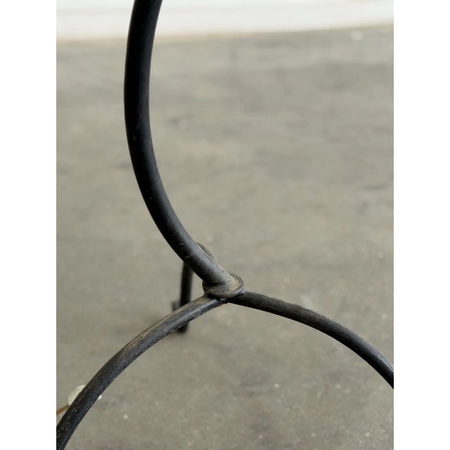 1990s 1990s The Wrought Sinuous Floor Lamps - (Sold Separately) - a Pair For Sale - Image 5 of 14