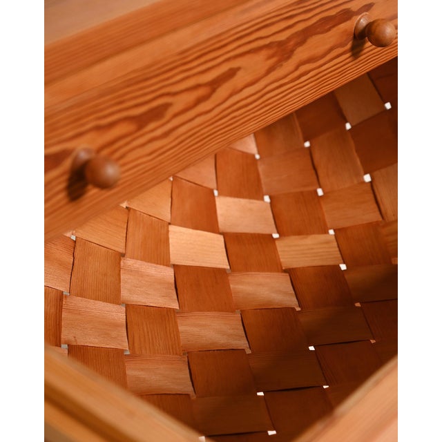 Vintage Scandinavian Pine Table, 1950s For Sale - Image 9 of 11