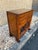 Vintage Chinoiserie Style Carved Teak Wood Display Side Cabinet For Sale - Image 4 of 18