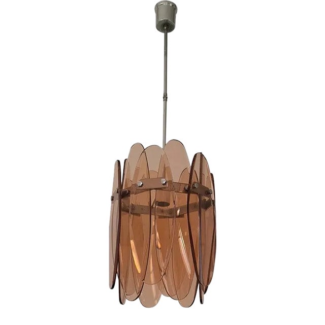 1950s Italian Chandelier in the Manner of Max Ingrand For Sale