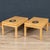 A rare pair of side tables by Willy Daro, made in Belgium around the 1970s. As is so characteristic of Willy Daro, he...