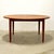 Mid-Century Modern 1950s Danish Teak Round Coffee Table For Sale - Image 3 of 3