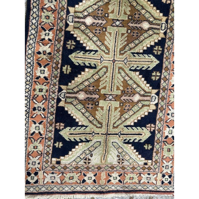 Vintage Turkish Rug, 1960s For Sale - Image 4 of 18