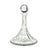 Tyrone Crystal Antrim Glens ship's whiskey decanter with its original faceted crystal ball stopper, handcrafted in Ireland...