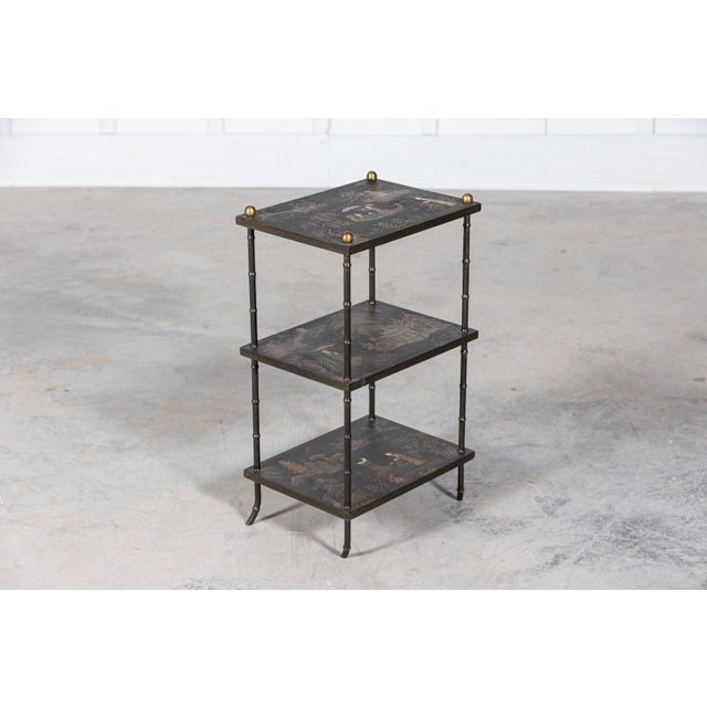 Mid-Century Side Table from Harrods, 1950s For Sale - Image 11 of 17