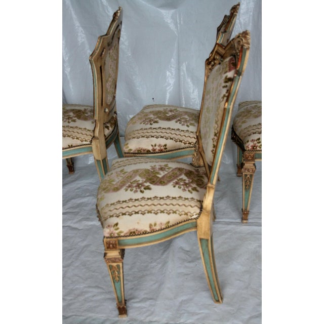 Napoleon III Chairs, Italy, Set of 4 For Sale - Image 3 of 15