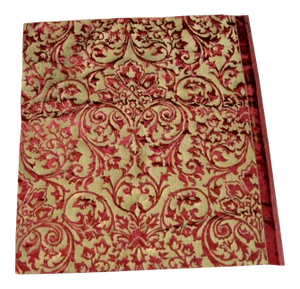 Gold Silk Italian Hand Printed Ardecora Velvet 1.68 Yard Coupon