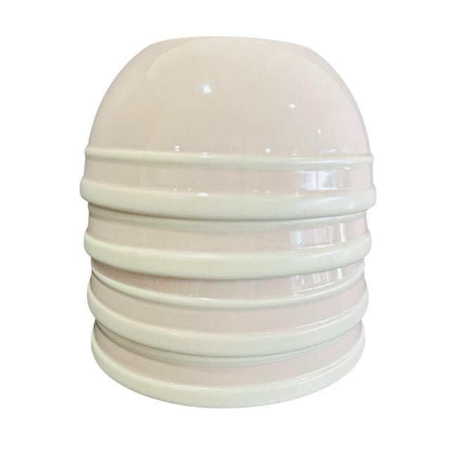 Contemporary Kate Spade by Lenox "Sculpted Stripe" All-Purpose Bowls in Blush - Set of 4 For Sale - Image 3 of 11