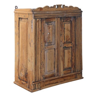 Fir Wall Unit, 1930s For Sale